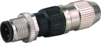 M12 St. 0° A-kod. Schneidklemmanschluss 