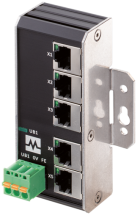 Xenterra 5TX unmanaged Switch 5 Port 1000Mbit Wandmontage 