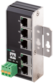 Xenterra 5TX unmanaged Switch wallmounted 5 Port 100Mbit  58901