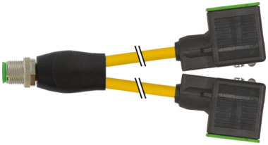 Y-Distributor M12 male / MSUD valve plug A-18mm  7000-42401-0360400