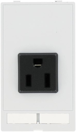 EOL - MODLINK MSDD SOCKET INSERT USA NEMA 5-15