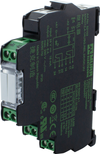 MIRO 12.4 24VDC-2U OUTPUT RELAY