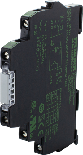 MIRO TR 24VDC 20KHZ IN<1MA OPTO-COUPLER MODULE