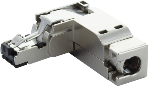RJ45 male 90° IDC