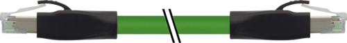 RJ45 male 0° / RJ45 male 0° shielded