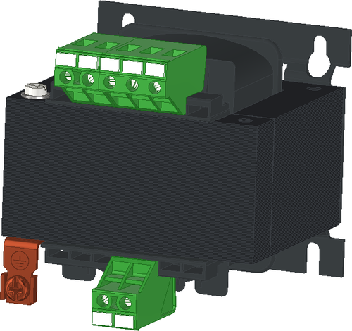 MET 1-Phase safety and isolating transformer