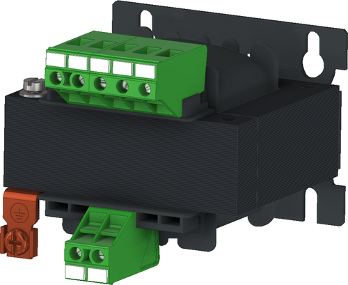 MET 1-Phase safety and isolating transformer