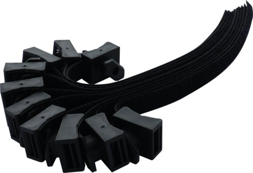 Velcro base including velcro for ITEM-profiles