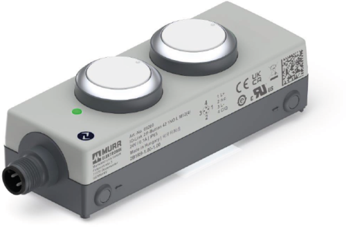 IO-Link Device with two buttons (2 NO contacts)