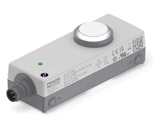 IO-Link Device with one button (1 NO contact)