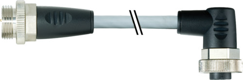 7/8'' male 0° / 7/8'' female 90°