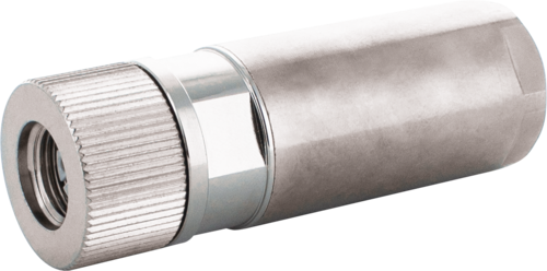 M12 Power female 0° L-cod. Push-Lock