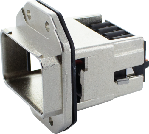 Wall bushing for push pull power