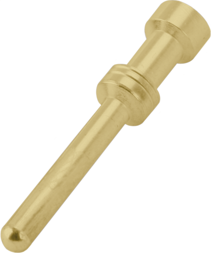 2,5 mm crimp contact m/turned/gold/0,5 mm²