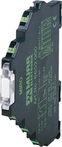 MIRO 6.2-1OUTPUT-REL.24V-1S-FK