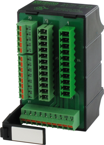 TRANSFER MODULE FOR DIN RAIL MOUNTING