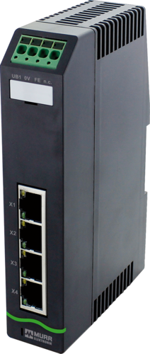 Xelity 4TX GE Unmanaged Switch 4 Port 1000Mbit