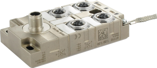 Tree 4TX IP67 Metal - Unmanaged Switch - 4xM12