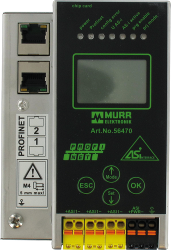 Gateway ProfiNet/AS-i, 1 Master, P24