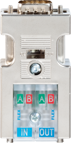 PROFIBUS-PLUG-MALE (SUB-D) 180°