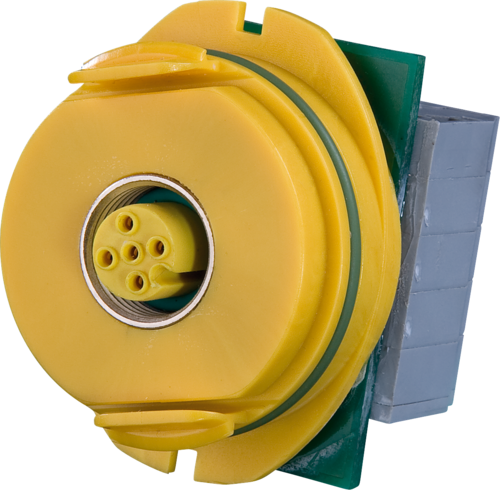 MODLINK  M12 A COD/CLAMP YELLOW