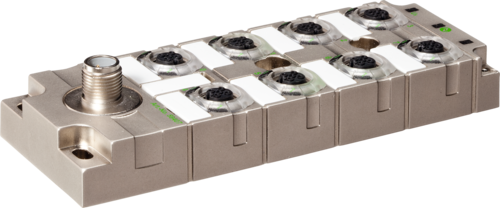 MVP12-Metal 8xM12 DI16 IO-Link I/O module