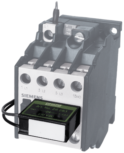 SIEMENS CONTACTOR SUPPRESSOR