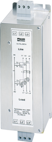 MEF EMC-FILTER 3-PHASE 1-STAGE