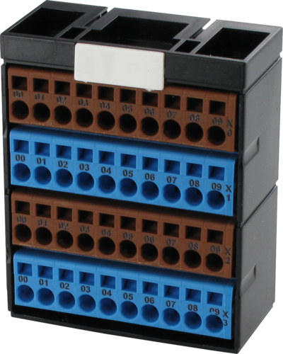 POTENTIAL TERMINAL BLOCK BR BLUE BR BLUE