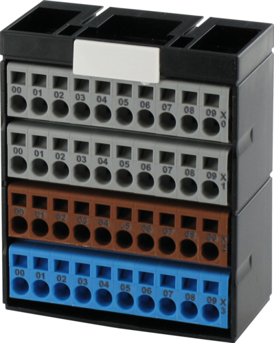 POTENTIAL TERMINAL BLOCK GRAY GRAY BR BL