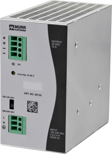 ECO-RAIL-2 POWER SUPPLY 1-PHASE,