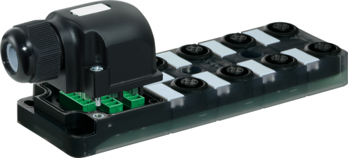 EXACT12, 8XM12, 5-POLE, CAP, PLUG. SCREW TERM.