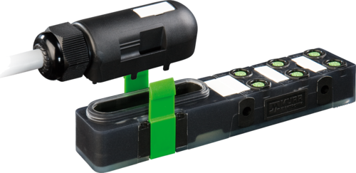 EXACT8, 6XM8, 3 POLE PLUG. CAP, SPRING-TERM.