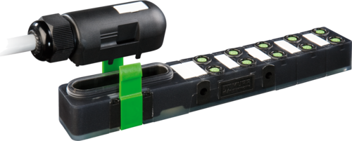 EXACT8, 10XM8, 3 POLE PLUG. CAP, SPRING-TERM.