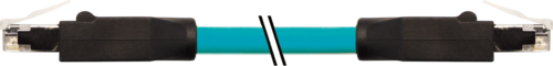 RJ45 male 0° / RJ45 male 0°, Gigabit