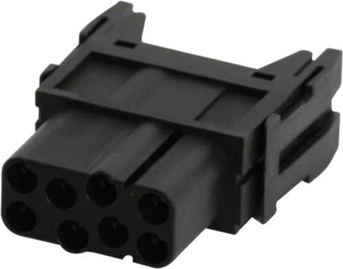 Female module, 8-pole, crimp t.