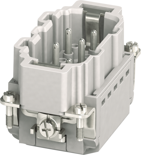 B10 male 3+2-pole, Push-in, 800/500 V, 16 A