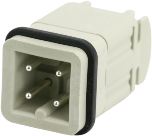 A3 male 3-pole, screw t., 400 V, 10 A