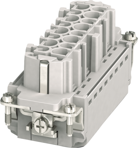 B16 female 6+2-pole, Push-in, 800/500 V, 16 A