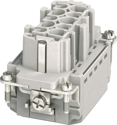 B10 female 3+2-pole, Push-in, 800/500 V, 16 A