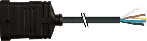 MSC SuperSeal male with cable
