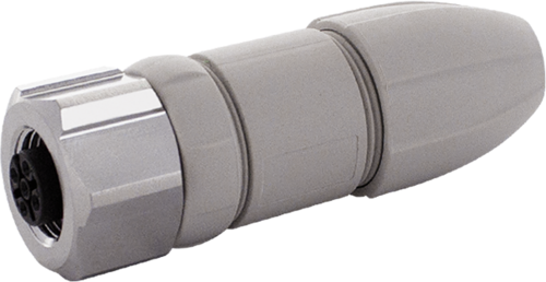 M12 female 0° A-cod. screw terminal F&B Pro