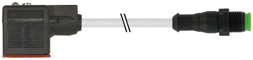 M12 male 0° Lite / MSUD valve plug A-18mm