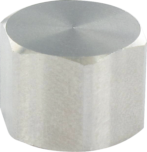 Protection cap V4A for M12 male with flat gasket
