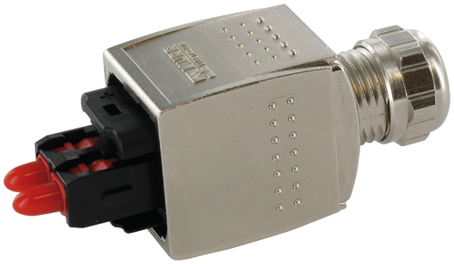 Push Pull SCRJ POF male 0° crimp connection