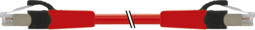 RJ45 male 0° / RJ45 male 0° shielded