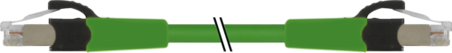 RJ45 male 0° / RJ45 male 0° shielded