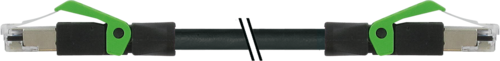 RJ45 male 0° / RJ45 male 0° shielded