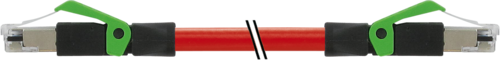 RJ45 male 0° / RJ45 male 0° shielded