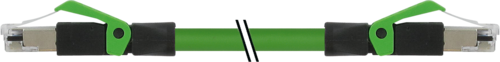 RJ45 male 0° / RJ45 male 0° shielded Crossover